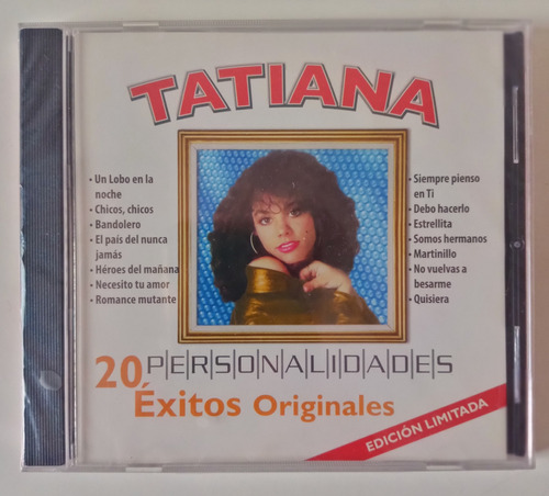 Cd Tatiana Personalidades 20 Éxitos Pop 80s Nuevo Y Cerrado 