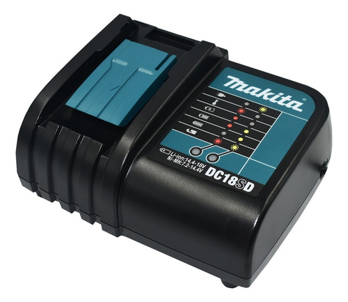 Taladro Perc 1/2 18v Bl + 2 Bat Y Carg Makita Dhp487yx2b