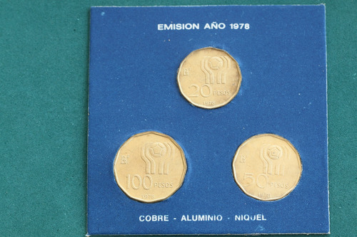 Moedas Campeonato Mundial De Futebol Argentina 1978 (Usado)