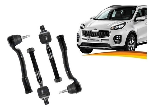 Brazo Axial Sportage 2018 En Adelante + Terminales Kit X 4