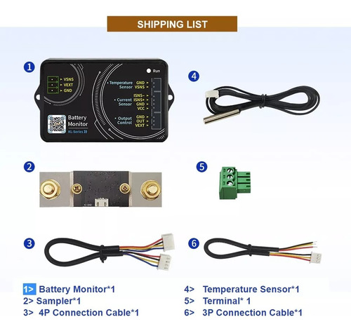 Monitor De Bateria Junctek Bluetooth Kg-140f