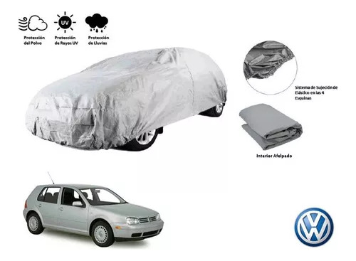 Cubierta Funda Cubreauto Afelpada Vw Golf 2.0l 2000