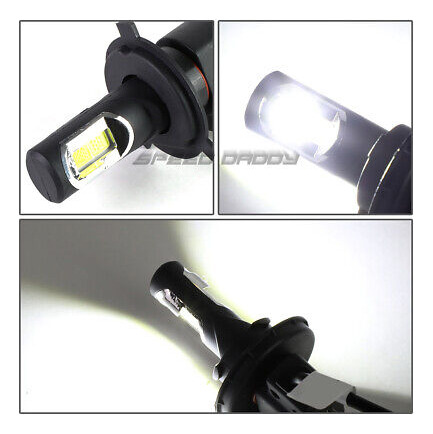 Smoked Housing Headlight+clear Corner+6000k White Led Sy Oad