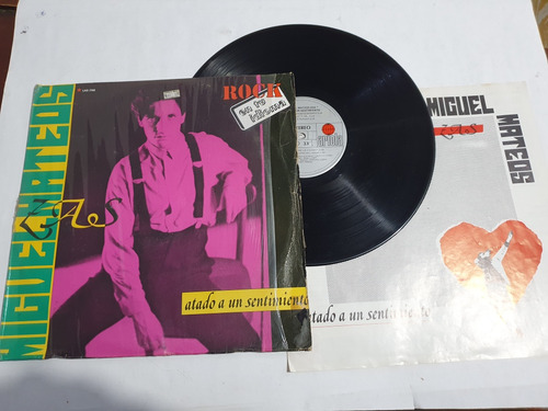 Miguel Mateos - Atado A Un Sentimiento. Lp México 1988