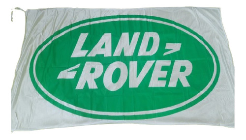 Bandera De Land Rover Blanca 150x70cm