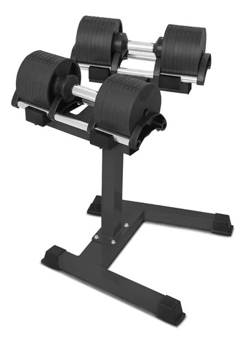 Kit Dumbbell Ajustável Até 32kg Compre O Kit E Ganhe Suporte
