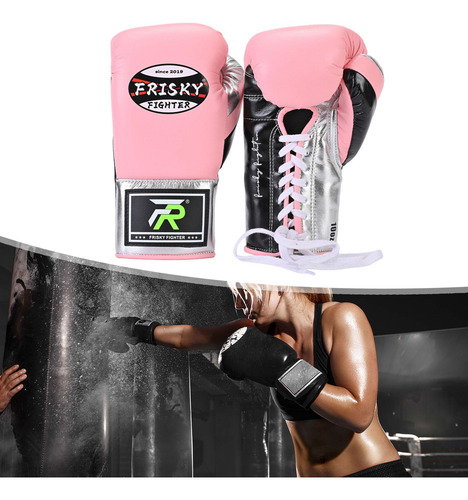 Guantes De Boxeo Guantes De Boxeo Para Hombres Y Rosa 14oz