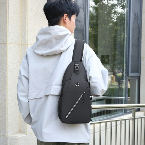 Bolso De Pecho Para Hombre, Mochila Multifuncional Simple E