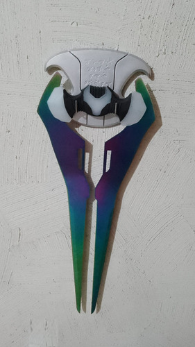Halo Energy Sword - Espada De Luz De Acero Inoxidable De 26. Color Tornasol