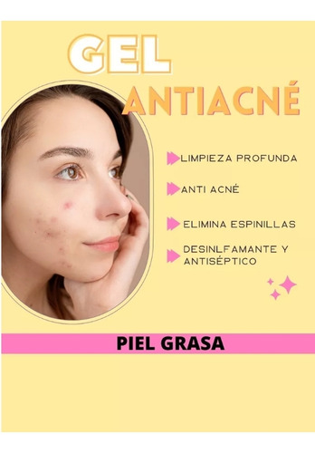 Gel Anti Acne Limpiador Secret Botanique Piel Normal 221ml