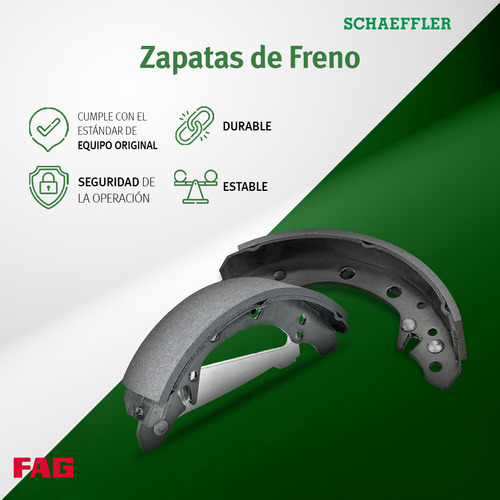 Zapata De Freno Trasero Civic 2006-2015 Schaeffler Fag