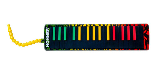 Melodica Hohner 9440 Airboard Rasta 32 Notas