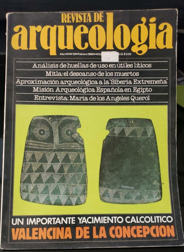 Revista De Arqueología - N° 58 - Febrero 1986