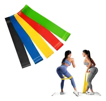 Comprar Bandas Elasticas Resistencia Ejercicios Gym Latex Kit 5 Un