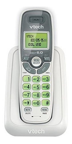 Teléfono Alambico Vtech Modelo Cs6114 Color Blanco/gris 