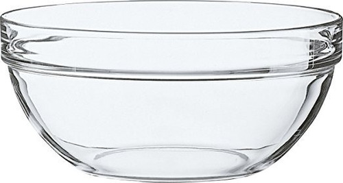 Ensaladera Bowl De Vidrio Apilable Luminarc 23 Cm