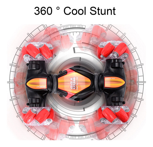 Carro De Control Remoto Sensor De Gestos 360 Música