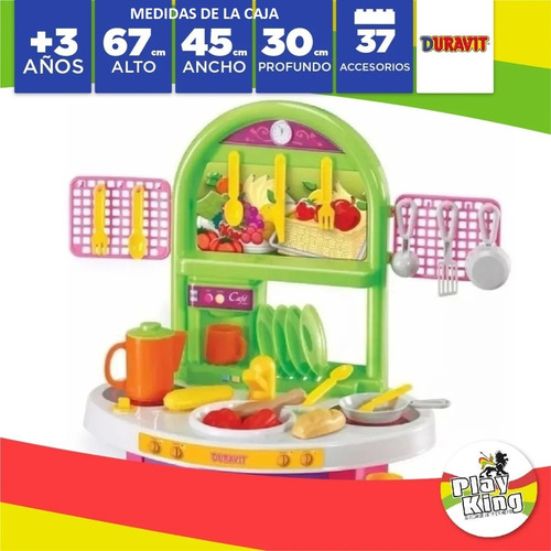 Imagen 4 de 5 de Duravit Cocina Grande 90 Cm 37 Acce.+horno+cafetera Playking