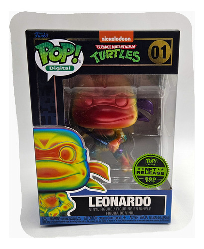 ## Funko Pop Digital Tmnt Leonardo 01 Nft Ninja Turtles##