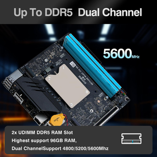 Erying Mini Itx Cpu Combo De Placa Base - Intel Core Ih Con