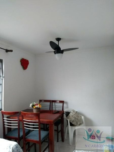 Imagem 1 de 7 de Apartamento Para Venda Em Mogi Das Cruzes, Vila Nova Aparecida, 2 Dormitórios, 1 Banheiro, 1 Vaga - Ap0173_2-789732