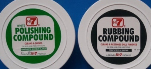 Imagen 2 de 3 de Cera N°7 Rubbing Compound Y Polishine 284gr. Mayor Y Detal