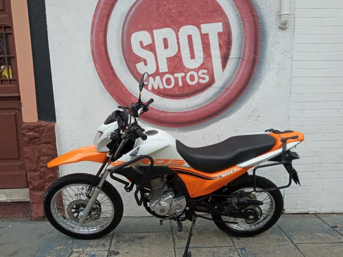 Imagem 4 de 8 de Honda Bros 160 Esdd 2018 Laranja
