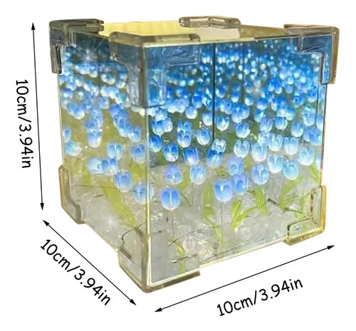 2 Espejos Románticos Con Espejo En Forma De Flor Eterna Tuli
