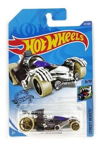 Auto Hw Street Beasts 9/10 Tur Bone Charged 1/64 Hot Wheels