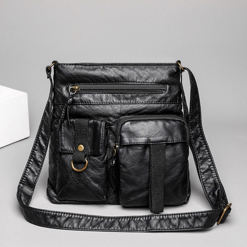 Bolso Bandolera Para Mujer Bolso Con MĂșltiples Bolsillos De