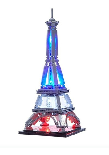 Kit De Iluminacion De La Torre Eiffel Para El Set 21019 De B