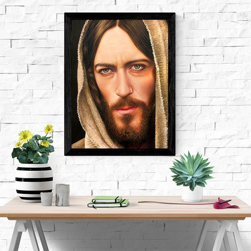 Jesús 70x50cm  Giclée- Tensado En Bastidor.