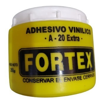 Adhesivo/cola Vinilica A20 250grs. Fortex Pack X 24 Unidades