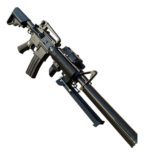 Bipode Plegable Baston De Tiro Para Riel Picatinny Airsoft