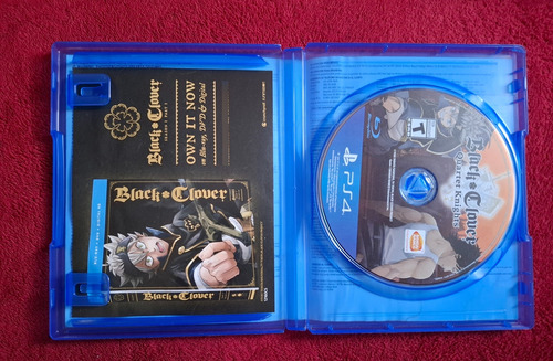 Juego Play 4 Black*clover Quarter Knights Fisico Original (Usado)