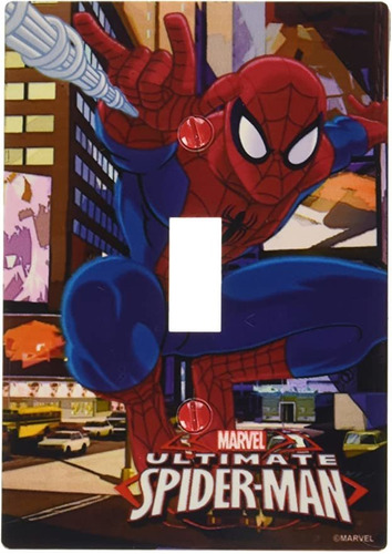 Amertac M1012t Marvel Spider-man - Placa De Párrafo Pared Pa