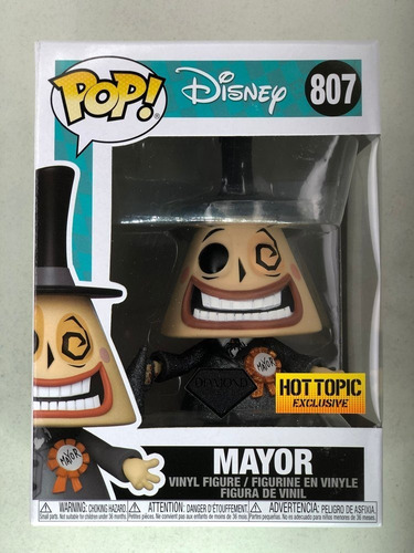 The Mayor Diamond Disney Funko Pop! #807 Exclusivo Hot Topic