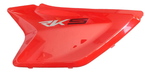 Cubierta Izquierda Roja Con Calcomania Para Moto Rks200