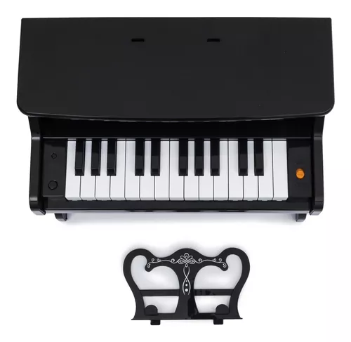 Piano Brinquedo Infantil Musical Teclado Pedagógico Branco