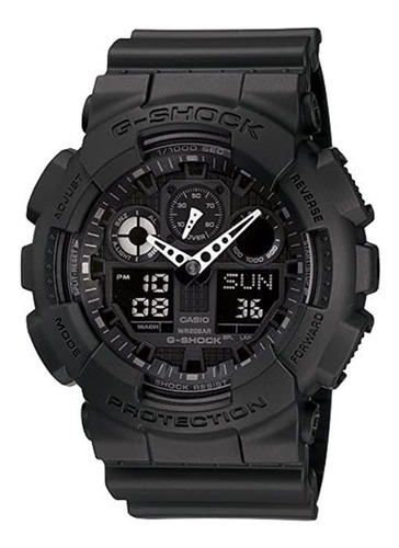 G Shock - Reloj Militar Combinado, Color Negro Mate, El