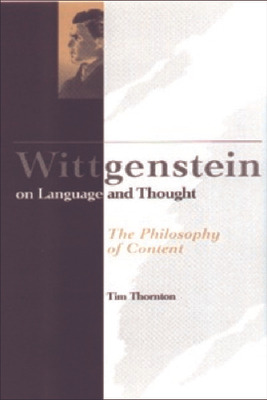 Libro Wittgenstein On Language And Thought: The Philosoph...