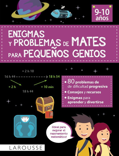 Libro Enigmas Y Problemas De Mates Para Pequeãos Genios ...