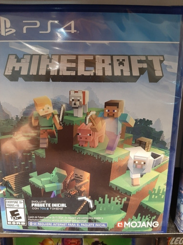 Minecraft Ps4 Nuevo Físico Sellado Xstation