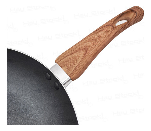 Sartén Antiadherente Aluminio 26cm Carol Areia Cocina Hsk Color Beige