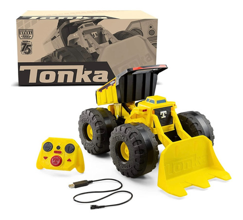 Camion Tonka Gigante Control Remoto Edicion Especial Metal