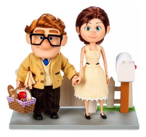 Disney Up Ellie Y Carl Set 15 Aniversario Edicion Limitada