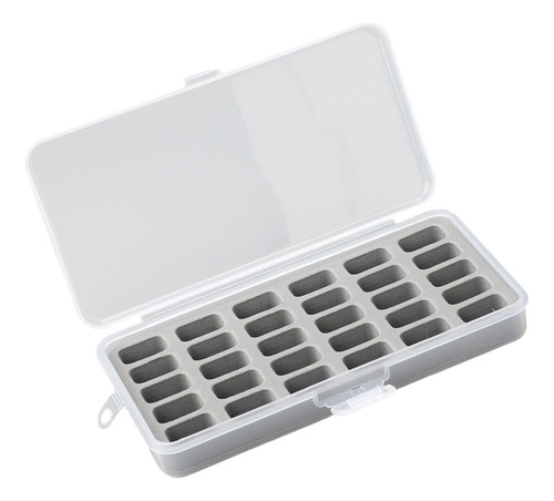Caja De Bobina De 30 Rejillas, Soporte De Bobina, Gris