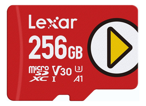 Tarjeta Micro Sdxc Lexar Play De 256 Gb Con Velocidad De Has