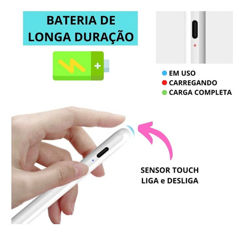 Caneta Tablet Universal Stylus Pen Touch Screen
