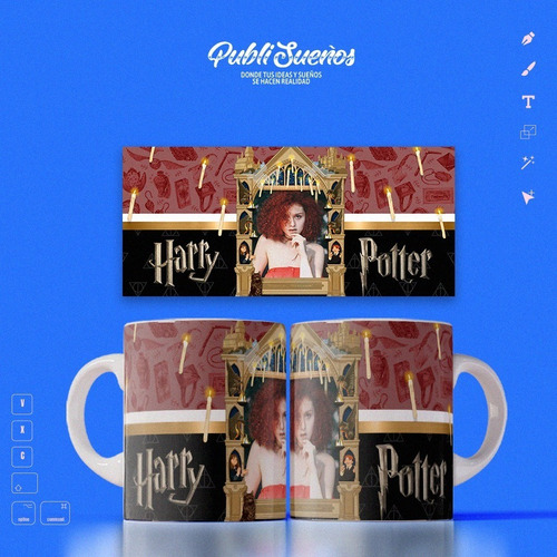 Imagen 3 de 10 de Plantillas Harry Potter / Cod085